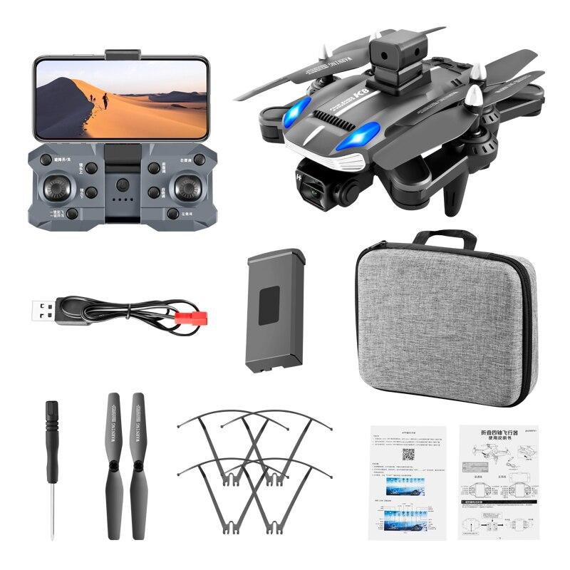 K8 Pro Drone4K HD Electronic Camera Obstacle Avoidance Foldable Quadcopter Optical Flow Positioning Professional Drone Toy