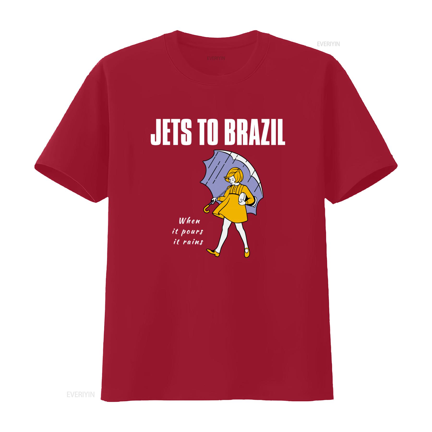 Jets To Brazil Rainy Day T Shirt Morton Salt Girl Design Emo Merch Style Stay Salty vintage Washed Versatile homme streetwear S