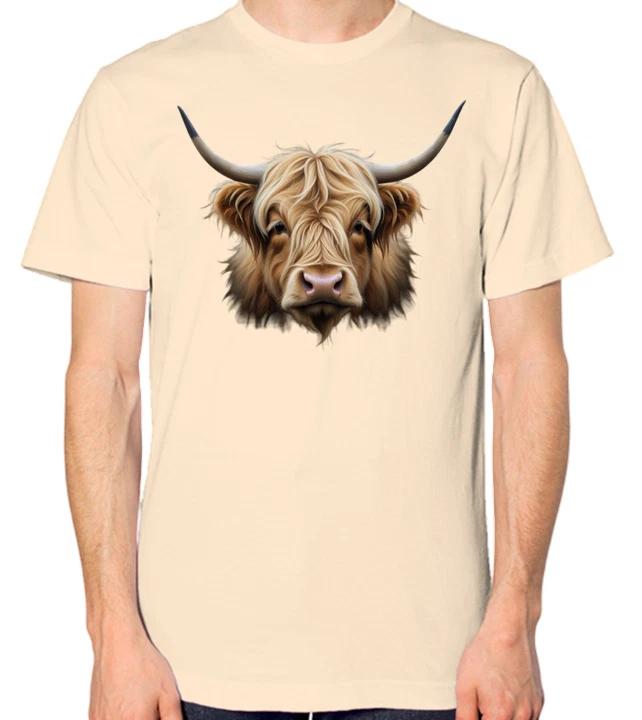 Highland Cattle T-Shirt Men Women Unisex Cow Top M