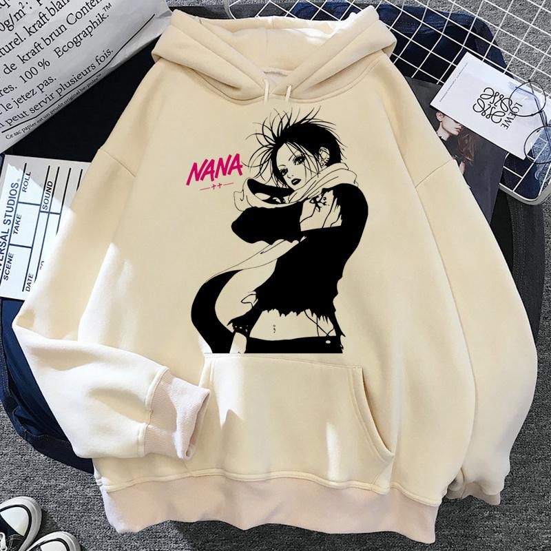 Nana Hoodies Women Y2k Aesthetic 2022 feUnisex Sweatshirts Pullover Graphic Printed