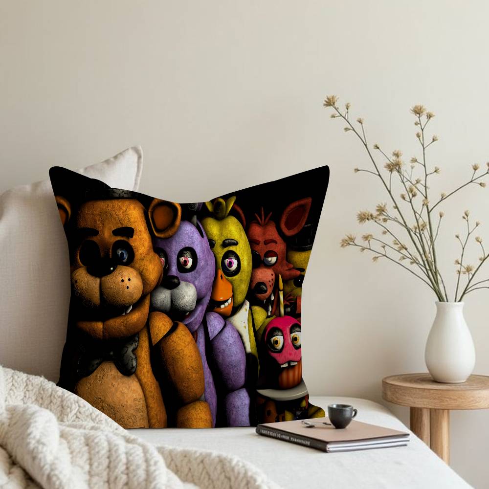 Fnaf Five-nights-At-Freddys Personalized Pillow Dust Cover Bedroom Kids Party Decoration Pillowcase Birthday Children Gift