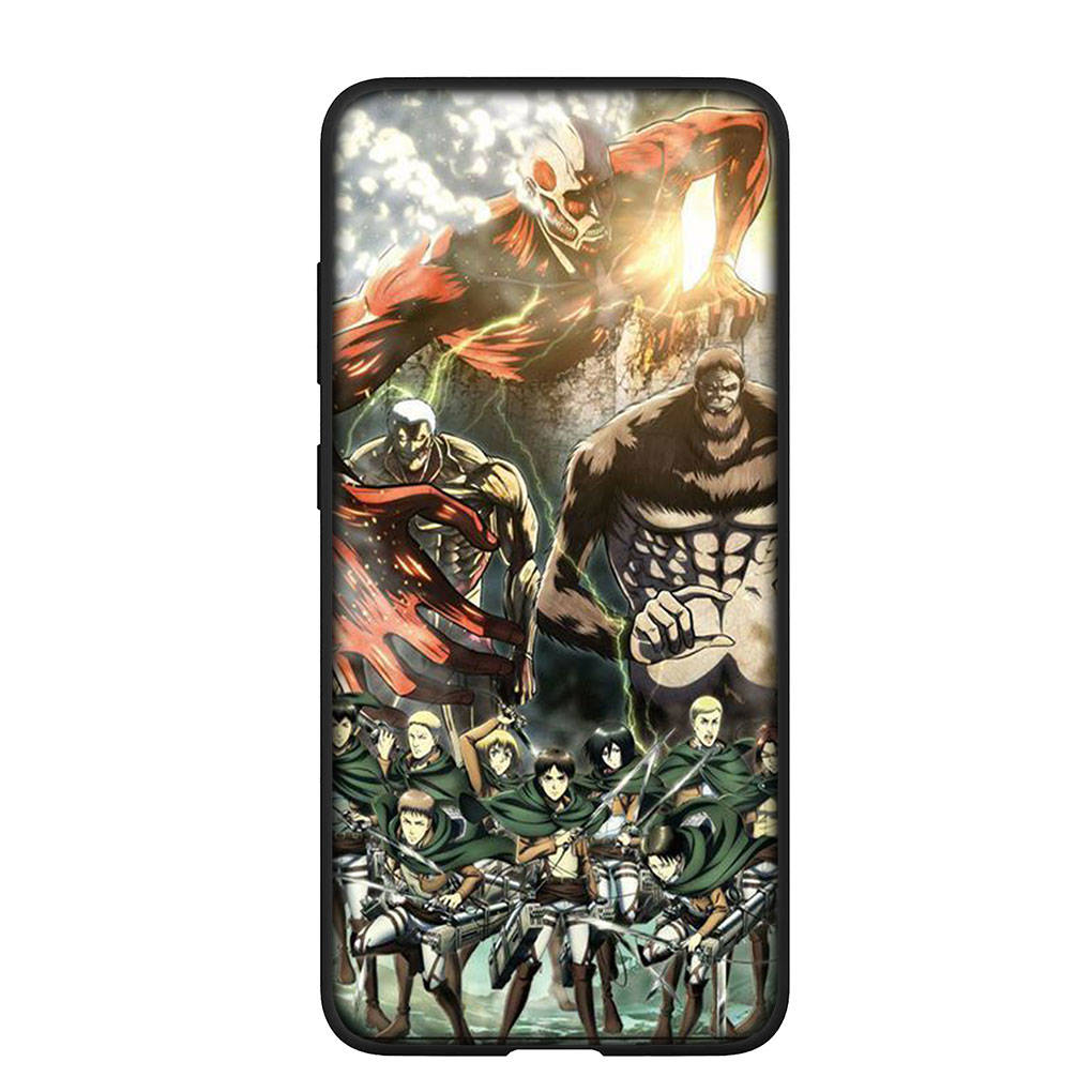 Phone Case for Samsung Galaxy S25 S24 S23 iPhone 16 15 Xiaomi Redmi Note 14 13 12 16E X 8 11 Pro Max OPPO Moto Huawei Anime Levi Attack On Titan Cover