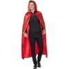 Smiffys Unisex Adult Satin Hooded Cape