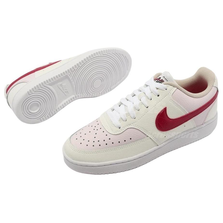 New Nike Court Vision Low 'White Pink Red' Women's FD9917-661
