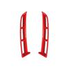 Carbon Fiber Front Fog Light Frame Trim Cover For Hyundai Tucson NX4   2024 Exterior Accessories