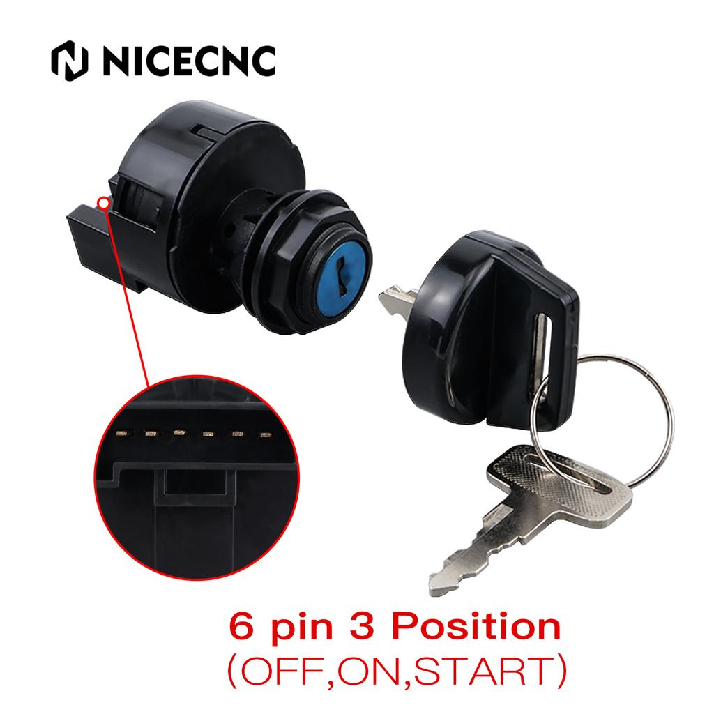 Ignition Switch Key 4011002 for Polaris Ranger RZR Scrambler Sportsman 1000 900 800 700 570 550 450 400 325 RZR XP Ranger Crew