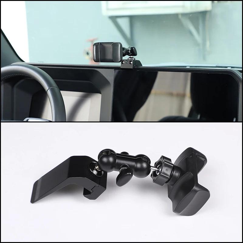 For Toyota Prado JC250 250 2024+ Car Phone Holder Mount Rotatable, Shockproof,Mobile Phone Holder Above Navigation Screen A-1