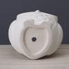 Cute Owl Planter Plant Pot with Drainage Hole Ceramic Decorative Planter for Succulents Small Aloe Home Office Desktop Decor