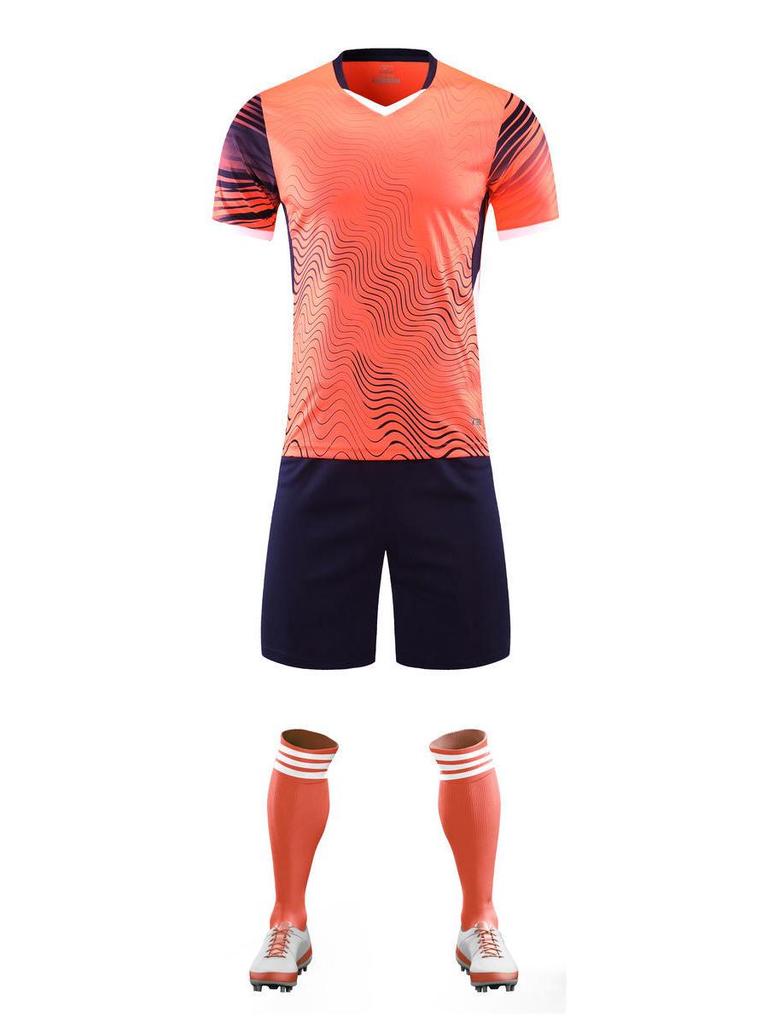 Adult & Youth Football Training Jersey Set for Team Competitions
