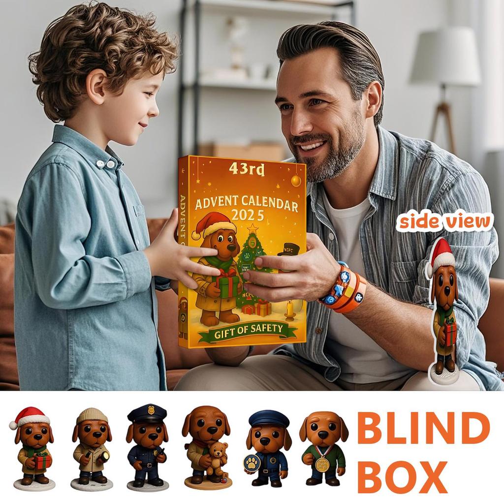 Kalendarz odliczający zawiera 24 prezenty, kalendarz odliczający i prezent-niespodziankę.