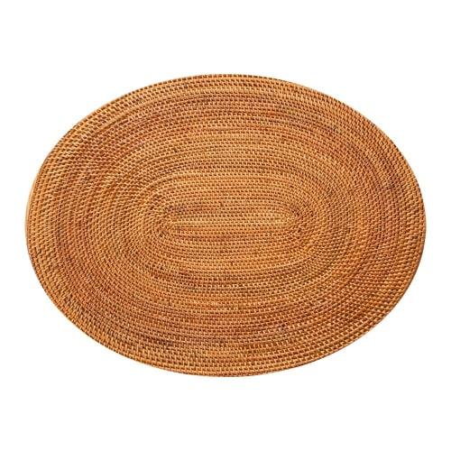 Ata Placemat, Ata Tray Placemat, Oval, Round, Asian Style, Natural Materials, Round Tray, Rug, Display Mat, Stylish