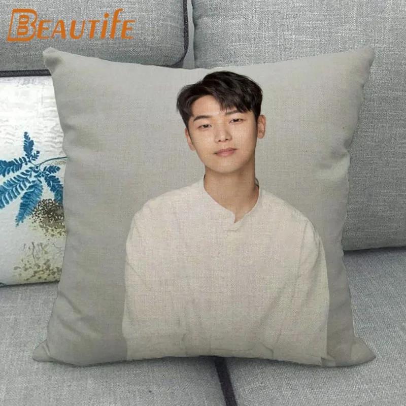 45X45cm CNBLUE KPOP Pillow Cover Square Zipper Cotton Linen Fabric Pillow Cases Bedroom Home Decorative Boys Girls Gift