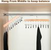 Hanging Closet Organizer 360&Deg; Rotating Multi Clip Hanger Space Saving Hanger Sturdy Portable Hanger For Rvs Dormitory