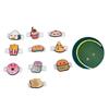 Multiple Styles Cartoon Food Rackets Dampeners for Minimizing Impacts Shocked and Enhancing Sport Aesthetic