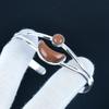 Red Sunstone Gemstone Handmade Cuff Bangle 925 Sterling Silver Cuff Bangle, Red Sunstone Bracelet For Wife, Unisex Bangle, Valentine's Day Gift
