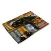 45X30cm Cute Cat Flower Pattern Placemat Dining Table Mats Cotton Linen Drink Coaster Western Pad Cup Mat For Home Decor Gifts