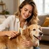 Pet Mat Remover Dematting Tool for Dogs and Cats Stainless Steel Blade and Ergonomic Handle for Grooming and Removing Tangles and Mats In Pet Hair Fur