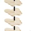 Corner Shoe Rack Organizer with Butterfly Design for Compact