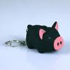 Cute Pig Style LED Light Sound Key Chain Keyring Car Bag Pendant Decoration Gift