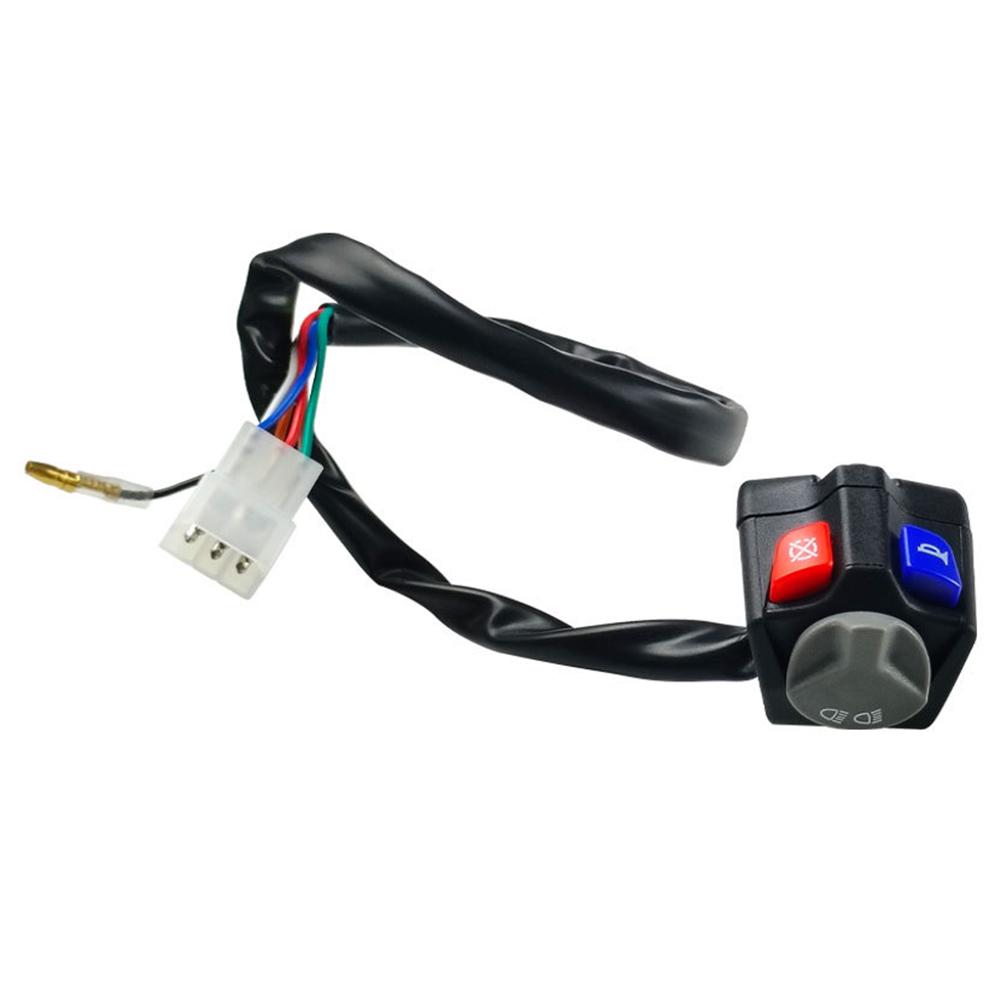 High Low Gear Control Switch Motorcycle Switch Headlight Switch Direct Replacement Feature Engine Shutdown Control