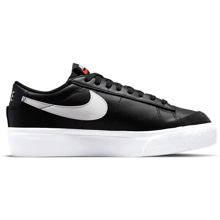 (WMNS) Nike Blazer Low Platform 'Black White' Women's DJ0292-001