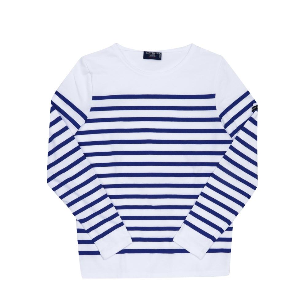 

SainT JameS Women S Long Sleeve T ShirT Naval STripe 9282 Neige giTane 9282 NEIGE GITANE (42)