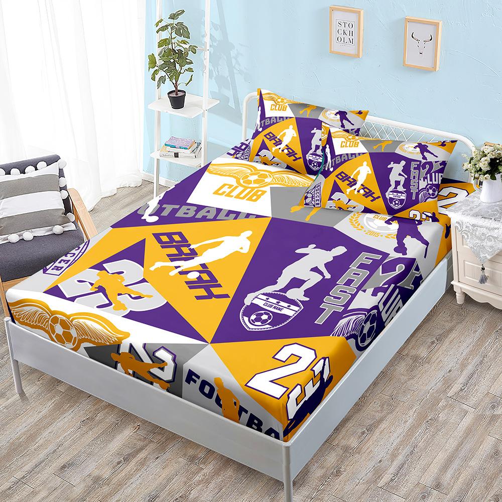 Three-Piece Mattress Mattress Cover Sports Mba Basketball Mattress Protective Cover