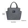 Large Capacity Cooler Lunch Bag Waterproof Oxford Portable Zipper Thermal Lunch Bags Insulated Food Bag Camping Picnic Case