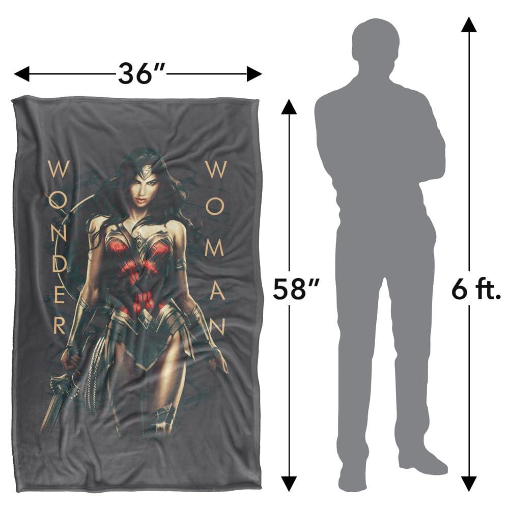 Wonder Woman Armed And Dangerous Blanket
