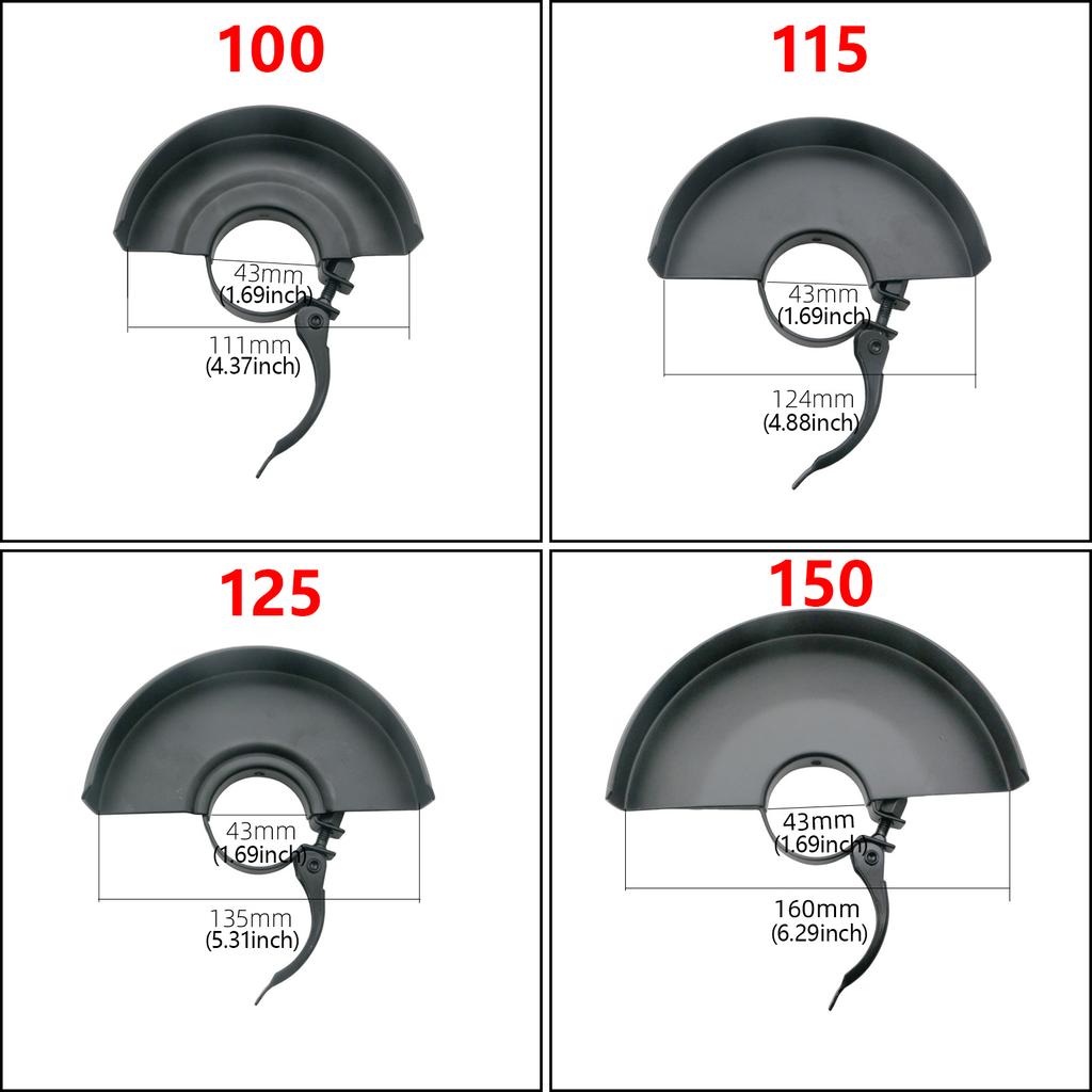 Professional Angles Grinder Cover Offering Clear View And High Wear Resistance Suitable For Construction And Maintenance