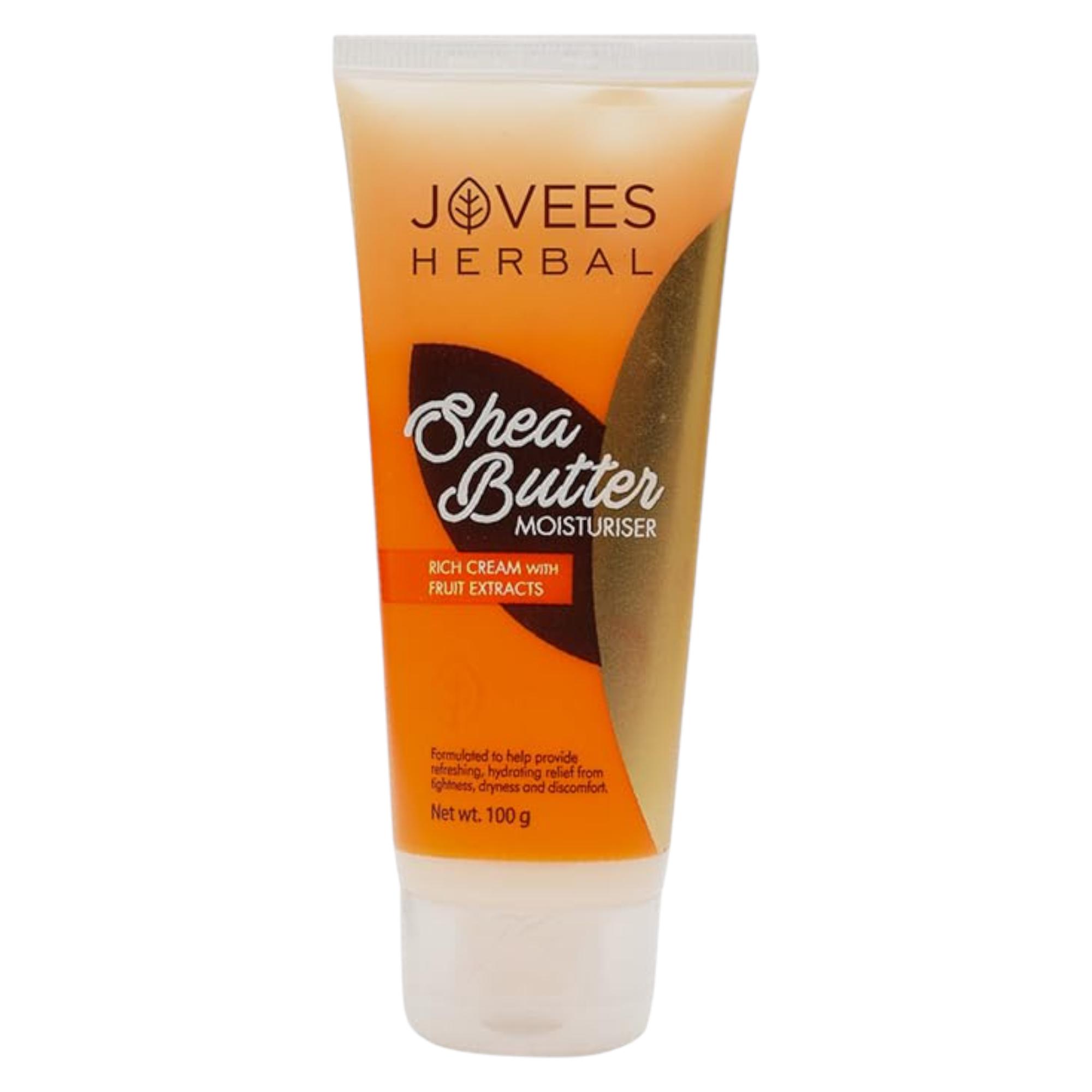 

Jovees Herbal Увлажняющий крем с маслом ши и фруктовыми экстрактами Глубоко увлажняет Восстанавливает кожный барьер 100 г Упаковка 1 шт.