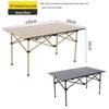 Portable Adjustable Height Outdoor Table