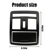 Carbon Fiber Reading Light Cover Trim for Dodge Challenger 2010+ Car Interior Decoration Cover Carbon Fiber Accessories