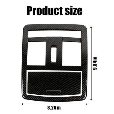 Carbon Fiber Reading Light Cover Trim for Dodge Challenger 2010+ Car Interior Decoration Cover Carbon Fiber Accessories