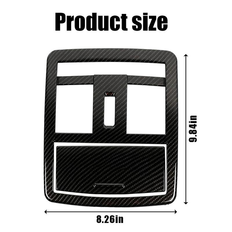 Carbon Fiber Reading Light Cover Trim for Dodge Challenger 2010+ Car Interior Decoration Cover Carbon Fiber Accessories