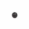 10mm Micro-Paved Zircon Copper Beads for DIY Jewelry - Black and White Round Ball Accessories
