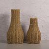 Handmade Eco-Friendly Art Deco Wooden Tabletop Vase Durable Natural Material for Home Wedding Decor Modern Design Customized