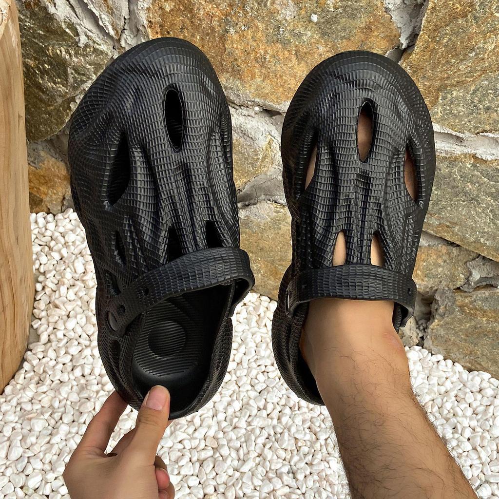 Unisex outdoorové sportovní dřeváky – plážová obuv s uzavřenou špičkou evropského a amerického stylu s inovativním komfortním designem.