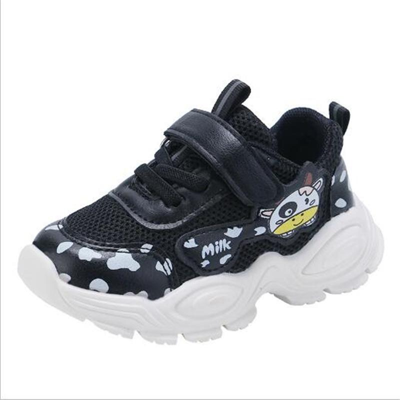 

Newest Spring Kids Shoes Girls And Boys Casual Shoes Breathable Outdoor Soft Sole Nonslip Children Sneakers Size Eu 21