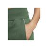 Nike Phoenix Fleece Color-Block Logo Embroidered Drawstring Knit Pants Women Bottoms Green FV4972-323