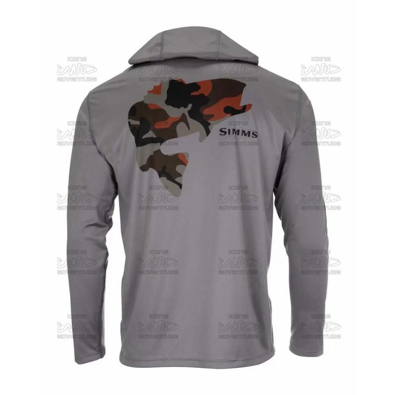 Mens Quick-Dry UV Protection Fishing Hoodie With Face Cover Outdoor Sports Cycling Running
