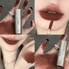 Samtiger matter Lippenstift flüssiger Lipgloss Kaffee wasserdicht langanhaltender Lippenstift Damen Rotbrauner Lippenstift Studentin Kosmetik
