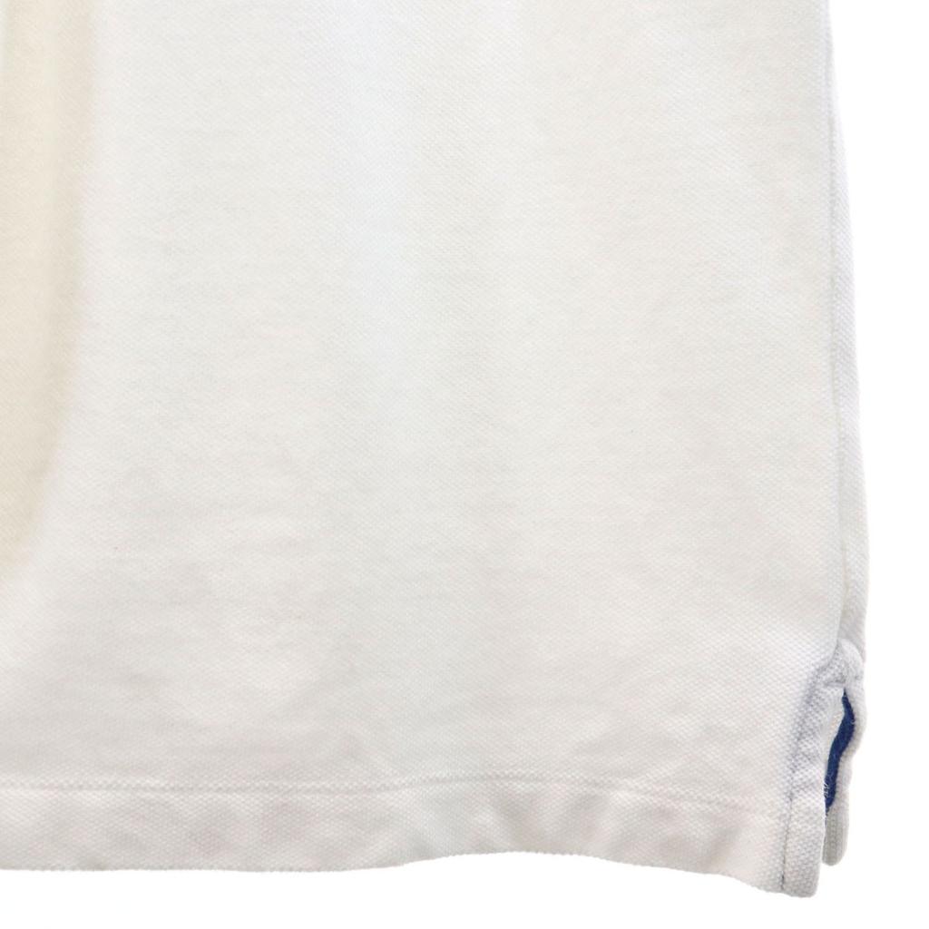 NAUTICA Color scheme Short sleeve Polo shirt XL white Fawn Men's Used