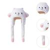 Animal Hat Cute Soft with Moving Ears for Party Christmas Birthday Holiday