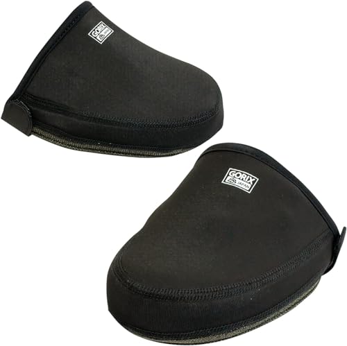 

Gorix Shoe Covers for Road Bikes, Waterproof, Rainproof, Cycling, and Winter Use (GW-WSC) [Rain, Wind, Cold, Dirt, and Warmth] for Commuting and Cycli