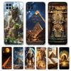 Phone Case For Samsung A13 A33 A35 A55 A73 A53 A23 A51 A71 A21S A31 A41 A05s A03S A15 A25 5G Cover Ancient Egypt God Pyramid