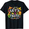 NEW LIMITED Let's Fiesta - Cinco De Mayo Mexican Guitar T-Shirt - MADE IN USA