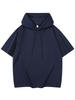 Men's Summer Quick-Drying Short-Sleeve Hooded Sports Top