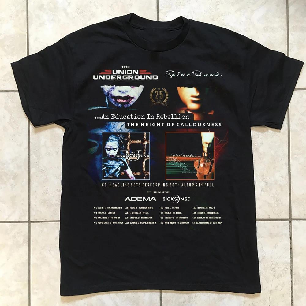 The Union Underground Sicksense Band 2025 Tour Cotton T Shirt  Unisex T-Shirt XL