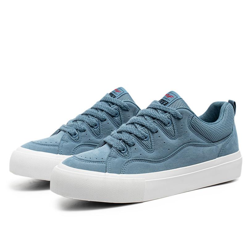 

Мужская обувь, модная обувь 2025 года, новые низкие кроссовки для мальчиков, корейская версия, универсальная нишевая обувь в стиле Гонконга, дымчато-синие кроссовки 39